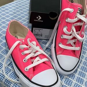 Brand new Converse Chucks! Hot pink! New in the box.